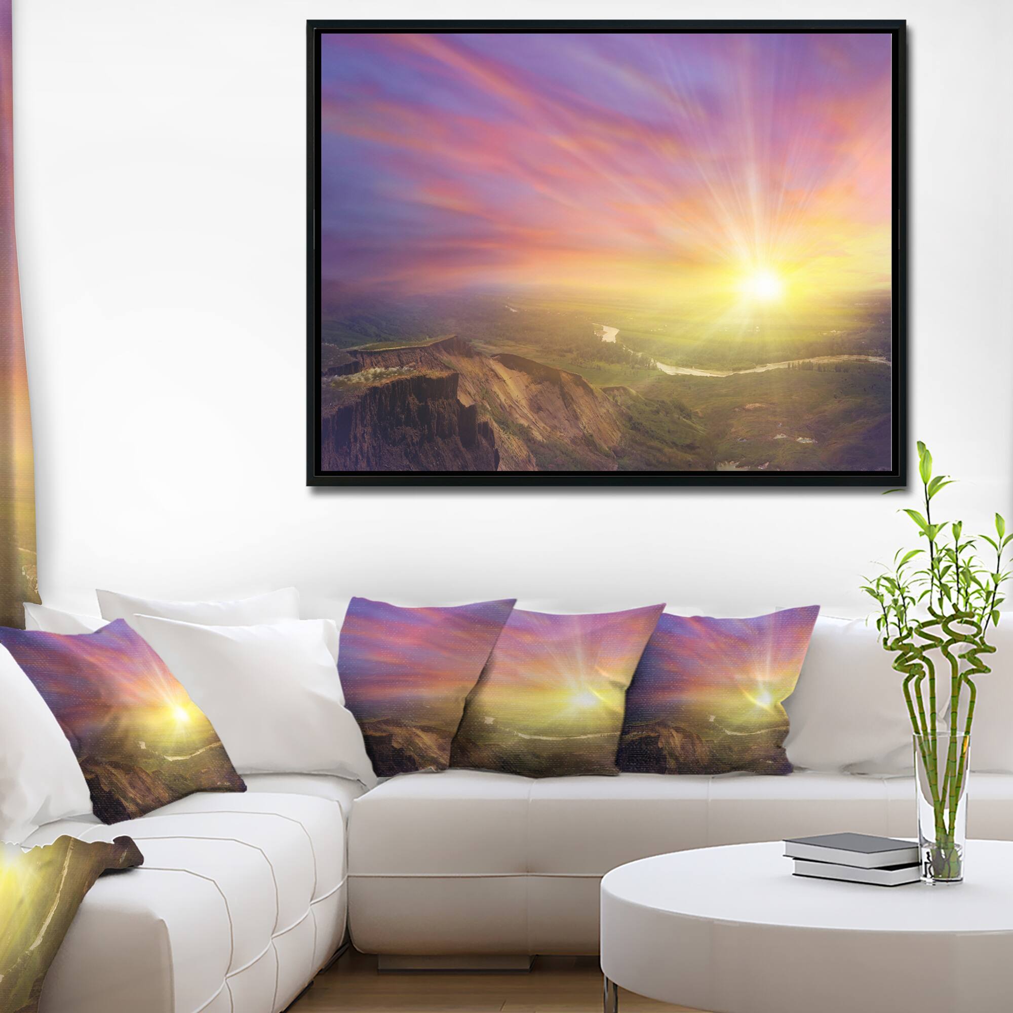 Designart - Scintillating Sunset